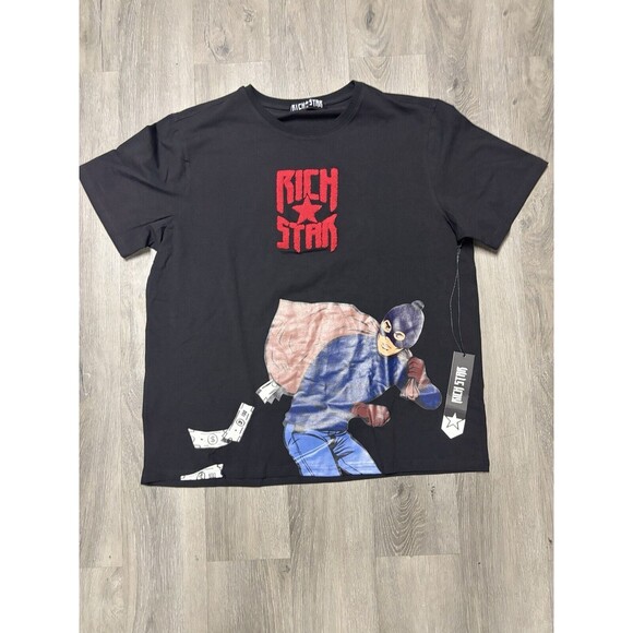 RICH STAR T-SHIRT MENS SIZE 2XL NEW - Picture 1 of 1